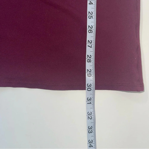 ModCloth Love of Layering Burgundy Pocket Overall Mini Dress XXsmall Women’s - Picture 8 of 11